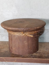 Oude Antieke Houten Hoedenmal