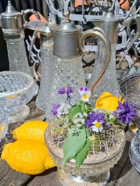 Directe Link naar alle Vintage Brocante Kristallen Flowerbowls