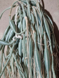 Oud Vintage Visnet Vissersnet met Drijvers