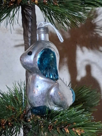 Oude Antieke Kerstbal 10347 Hond