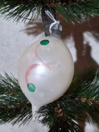 Oude Antiek Vintage Kerstbal A103 Pegel