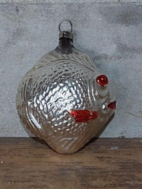 Oude Antiek Vintage Kerstbal 6641 Maanvis Vis