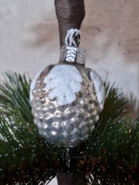 Oude Antiek Vintage Kerstbal 9130 Aardbei