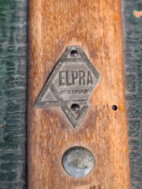 Oude Antiek Houten Koffer Reiskoffer Elpra