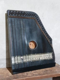 Oude Brocante Tafelharp Harp Citer