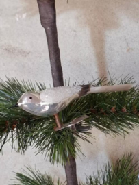 Oude Antiek Vintage Kerstbal 9980 Vogel op Clip