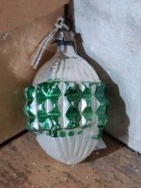 Oude Antieke Vintage Kerstbal 8166 Lampion