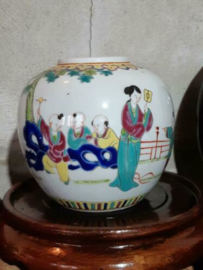 Oude Vintage Chinese Gemberpot