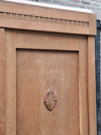 Oude Antiek Brocante Linnenkast Kledingkast Kast Art Deco