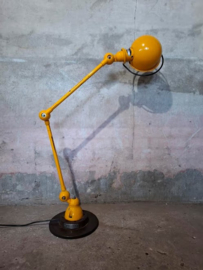 Oude Vintage Jielde Bureaulamp Lamp Werklamp Geel