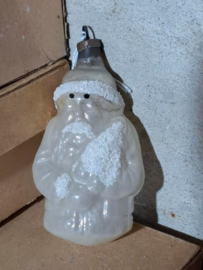 Oude Antiek Vintage Kerstbal 8581 Kerstman