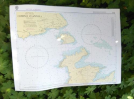 Oude Nautische Zeekaart Middellandse Zee - Malta en Gozo