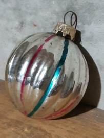 Oude Antieke Vintage Russisch Kerstbal 5323 Lampion