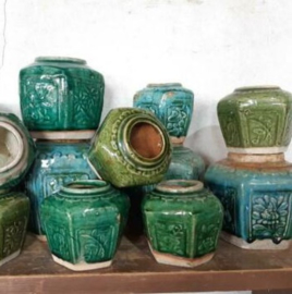Inspiratie Oude Antieke Shiwan Gemberpotten
