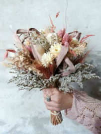 Inspiratie Droogbloemen Bruidsboeket