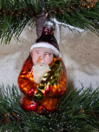 Oude Antieke Vintage Kerstbal 9828 USSR Kerstman