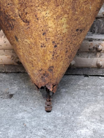 Oude Vintage Metalen Drijver Boei