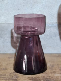 Oude Vintage Glazen Hyacintglas Hyacint Glaswerk Vaasje Rimac