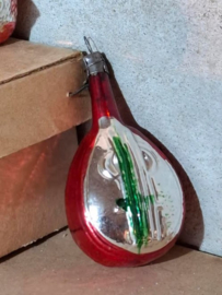Oude Antieke Kerstbal 8658 Luit Banjo