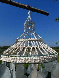 Unieke Kroonluchter - Schelpenhanger Schelpenlamp Capiz Schelpen 100 cm