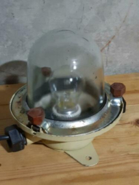 Oude Vintage Scheepslamp Bully Tafellamp Lamp