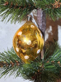 Oude Antiek Vintage Kerstbal 10249 Pegel