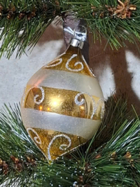 Oude Antiek Vintage Kerstbal 10248 Pegel