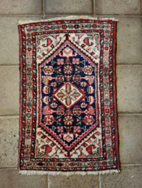 Oud Vintage Perzisch Tapijt Vloerkleed - Shiraz Iran