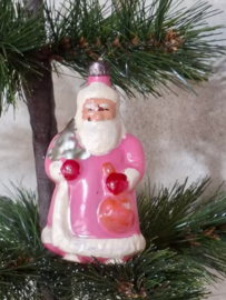 Oude Antieke Vintage Kerstbal 9998 USSR Kerstman