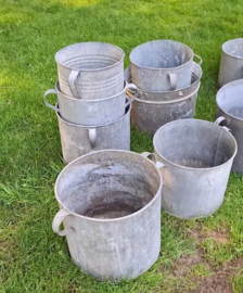 Directe Link naar alle Vintage Zinken Emmers