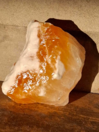 Ruwe Steen Oranje Calciet  - Edelstenen 1000 gr