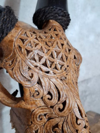 Geitenschedel Gegraveerd op Standaard Geit Schedel