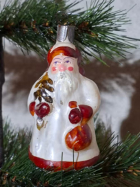 Oude Antieke Vintage Kerstbal 10103 USSR Kerstman