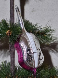 Oude Antiek Vintage Kerstbal 10150 Gitaar Bas