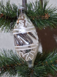 Oude Antiek Vintage Kerstbal 10221 Pegel