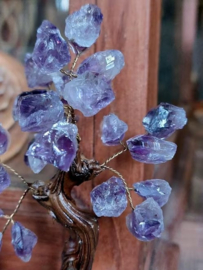 Edelsteen Boom Bonsai Geluksboom Levensboom Amethist
