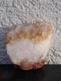 Cluster Geode Ruwe Citrien Citroenkwarts - Mineralen