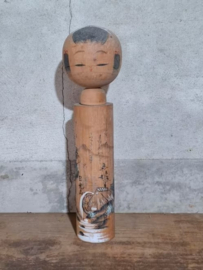 Oude Vintage Japanse Kokeshi Houten Pop Doll