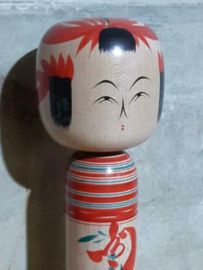 Oude Vintage Japanse Kokeshi Houten Pop Doll Toogatta