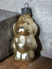 Oude Antieke Kerstbal 4675 Hond