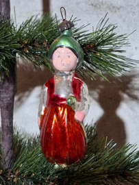 Oude Antieke Vintage Kerstbal 10087 USSR Aladdin
