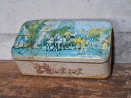 Oud Antiek Blik The Lion Inn Engels