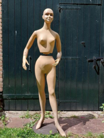 Oude Vintage Paspop Etalagepop Mannequin Italie Jaren 50