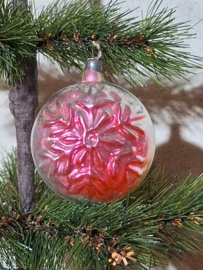 Oude Antiek Vintage Kerstbal 10124 USSR Lampion