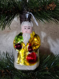 Oude Antieke Vintage Kerstbal 9831 USSR Kerstman