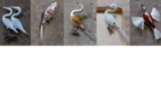 Oude Antieke & Vintage Kerstballen Vogels