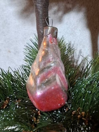 Oude Antiek Vintage Oostblok Kerstbal 9439 Hanger