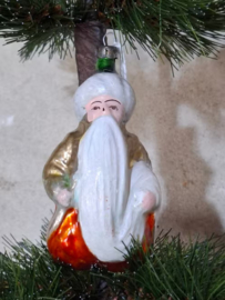 Oude Antieke Kerstbal 9825 Tovenaar Tsaar USSR