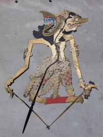 Oude Antiek Wajang Pop Wayang Wajangpop Kulit