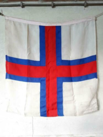 Oude Vintage Scheepsvlag Seinvlag Scheepsvaart Vlag